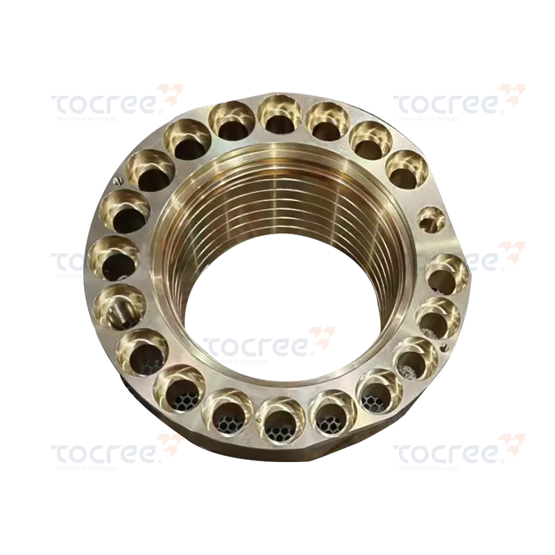 特殊形状的铜螺母