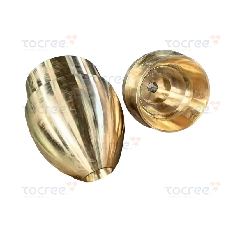 带油脂槽的青铜圆柱形衬套